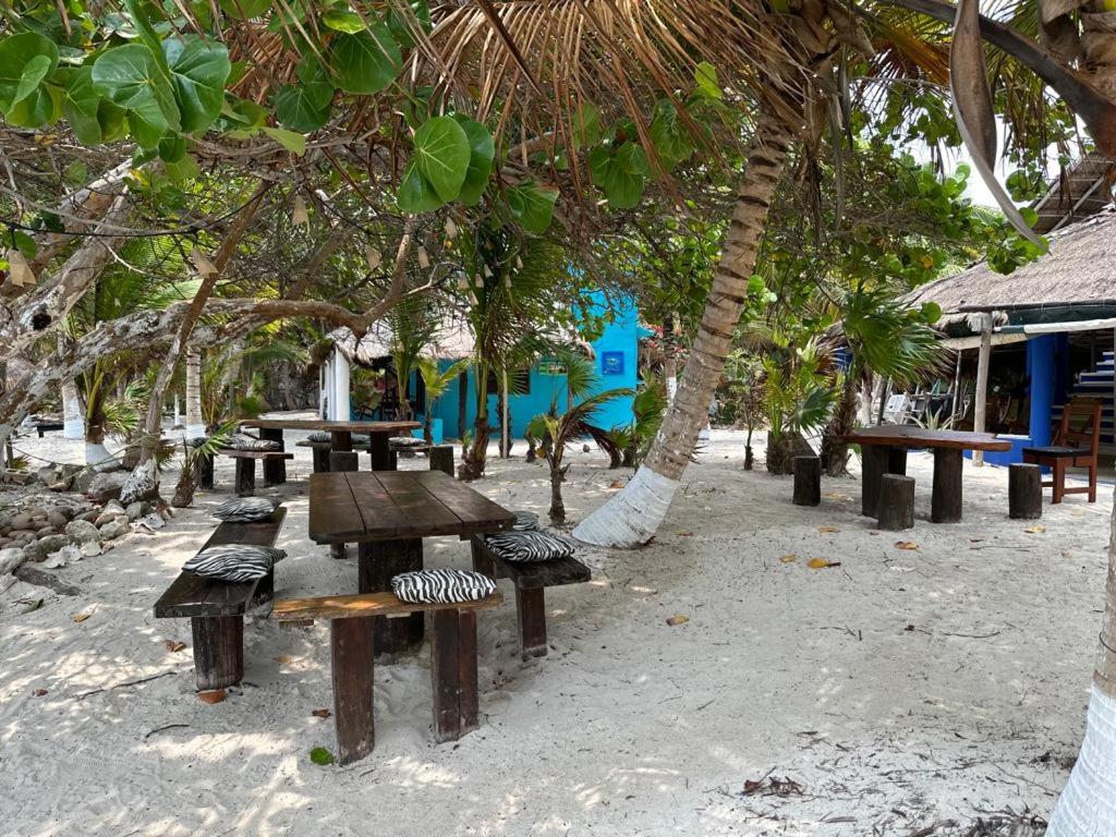 Ecological Hotel Maya Luna Mahahual Exterior foto