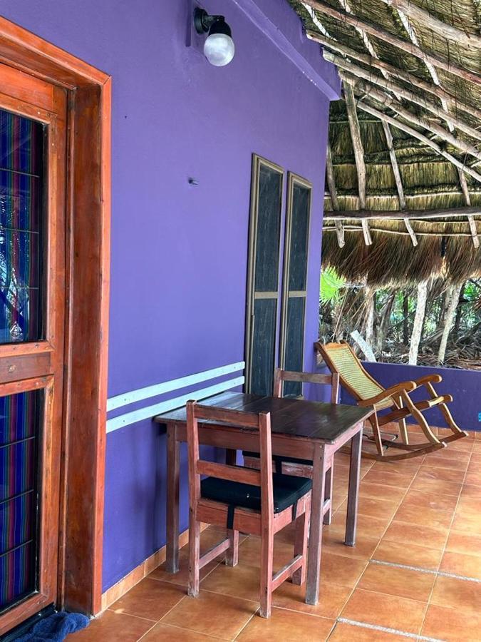 Ecological Hotel Maya Luna Mahahual Exterior foto