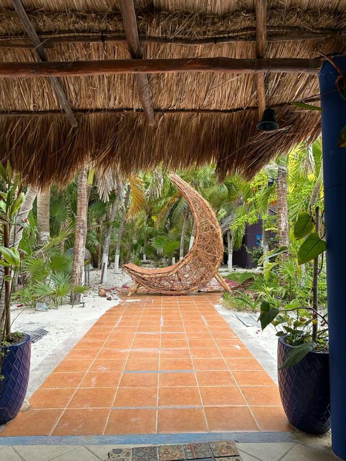 Ecological Hotel Maya Luna Mahahual Exterior foto