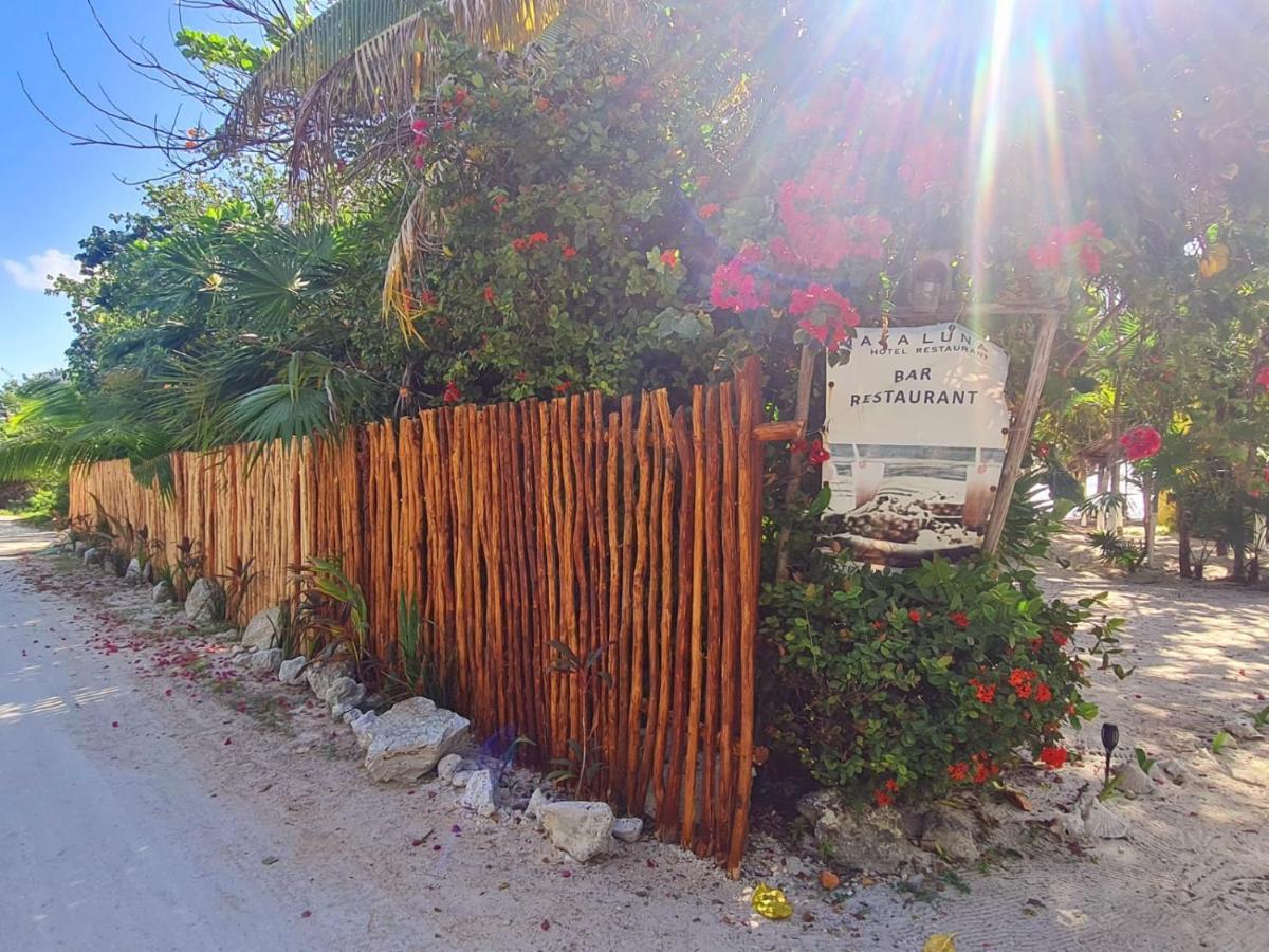 Ecological Hotel Maya Luna Mahahual Exterior foto