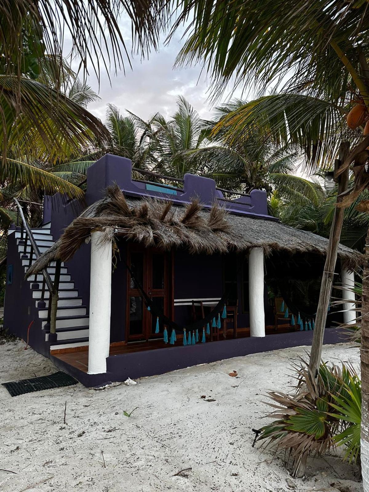 Ecological Hotel Maya Luna Mahahual Exterior foto