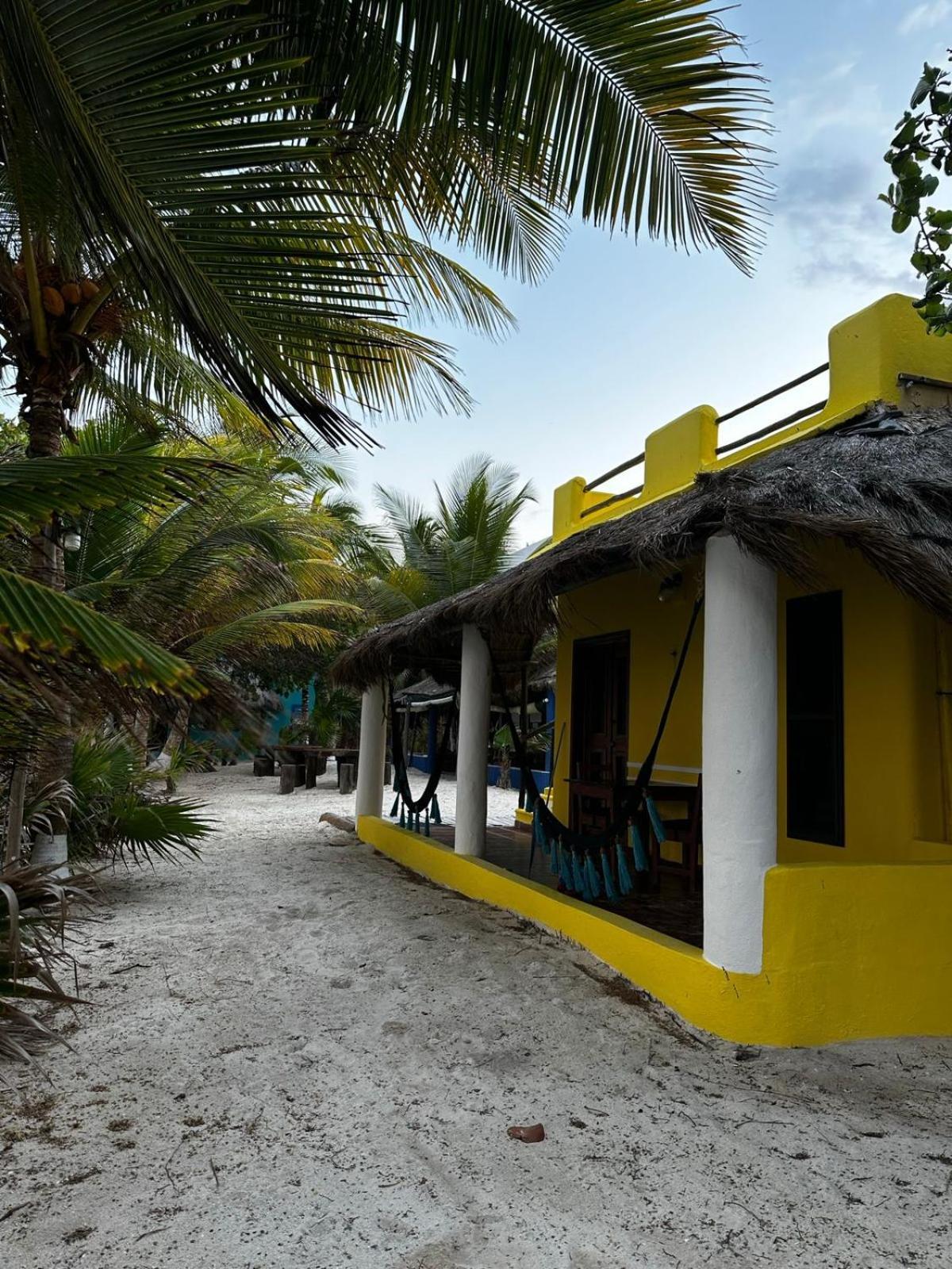 Ecological Hotel Maya Luna Mahahual Exterior foto